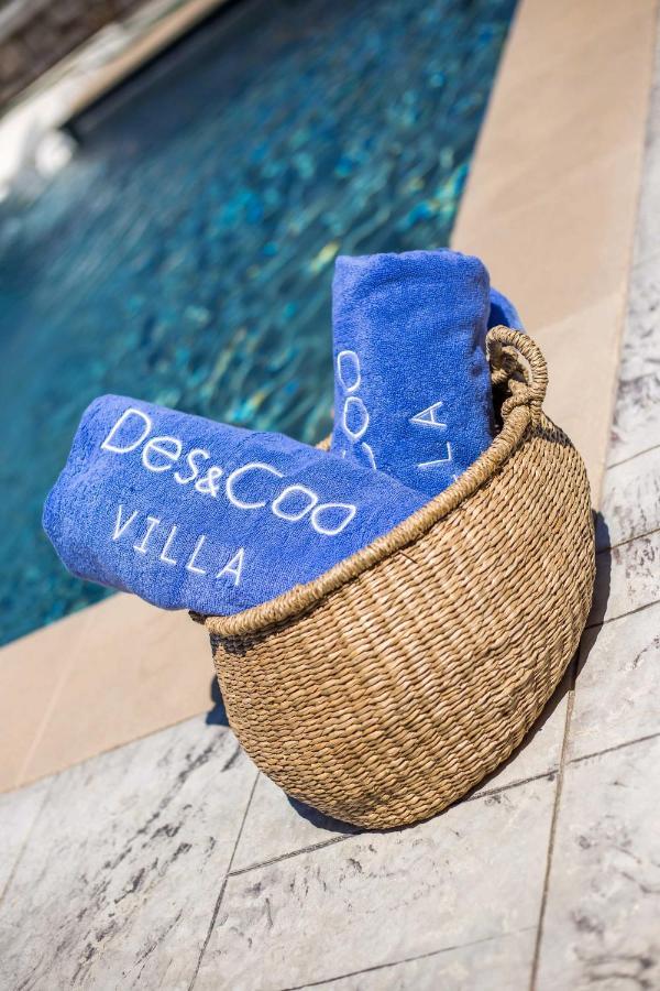 Des & Coo Luxury Villa With Private Pool Faliraki Exterior photo